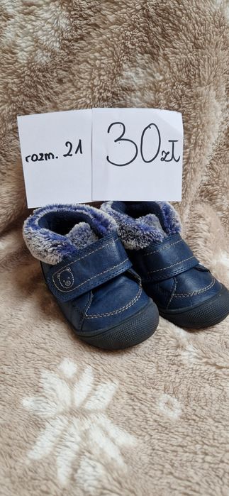Zimowe buty chłopięce