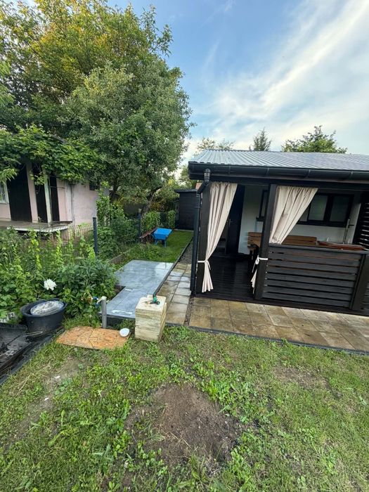 Dzialka ROD Dunajec Nowy Sącz wolki ogródki działkowe grill - Widok 3