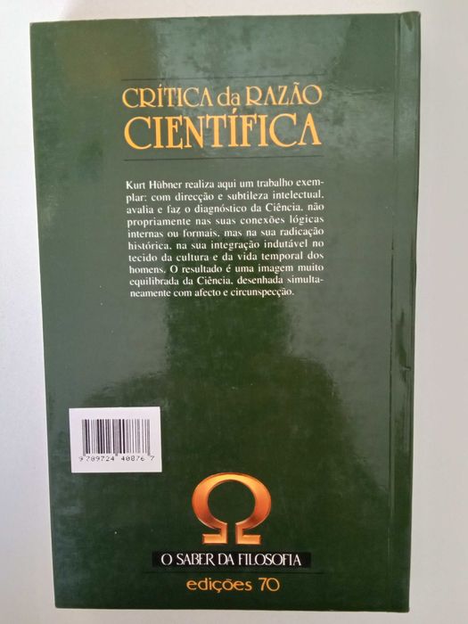 Kurt Hübner - Crítica da Razão Científica