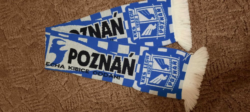 szalik  kibica Lech Poznań UNIKAT