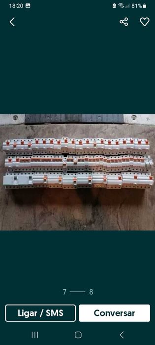 Disjuntores diferenciais da EDP