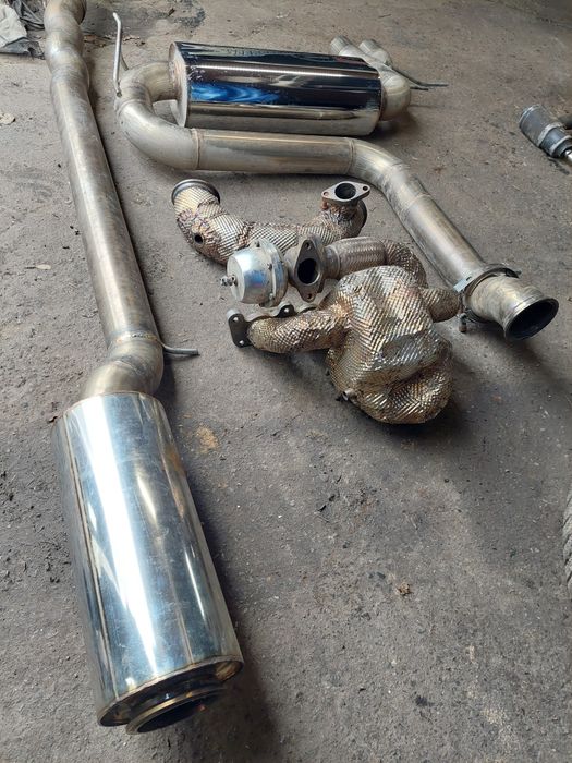 Kolektor 1.8T big turbo GTX30 400+ hp wydech 3 cale S3 8L
