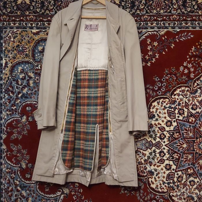 Плащ мужской утепленный