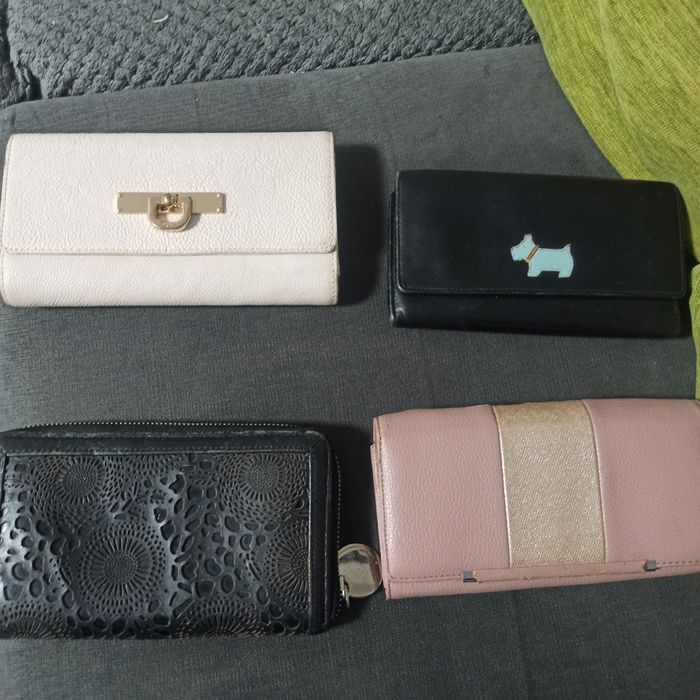 Кожаный кошелек, шкіряний гаманець оригінал Wallet DKNY Radley Witcher