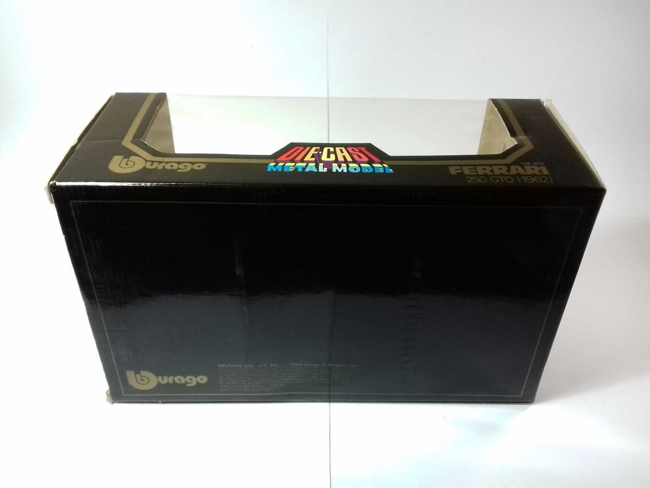 Bburago 1:18 - Caixa Original para o Ferrari 250 GTO de 1962