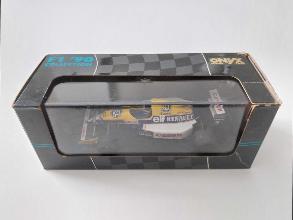 miniatura 1/43 WILLIAMS FW13B Thiery Boutsen (1990) | edição Onyx