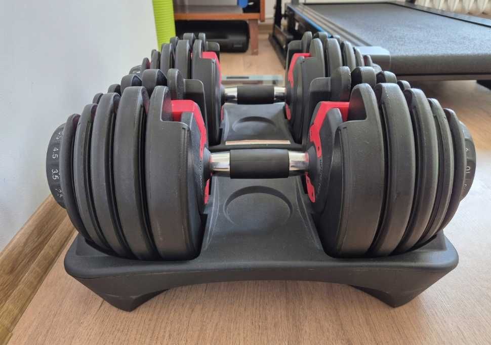 HANTLA REGULOWANA nowa solidna żeliwna 24kg ciężarek ciężarki fitness