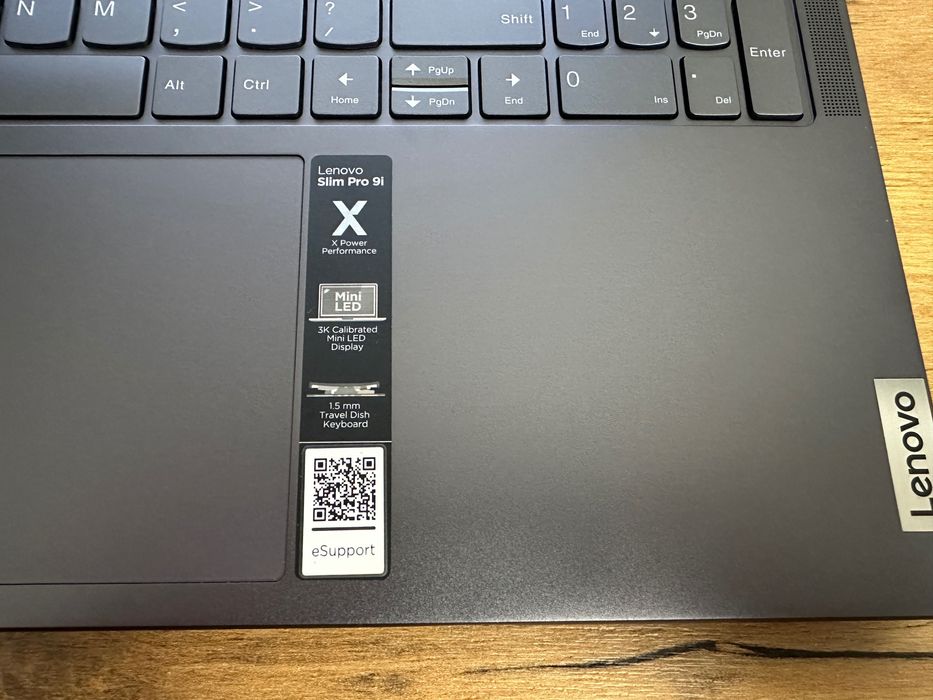 Lenovo Slim Pro 9 16IRP8 Intel i9-13905H MiniLED 3K 32GB 1TB RTX 4050