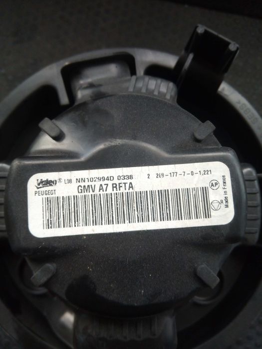 Motor da chauffage / sofagem PEUGEOT 207 (WA_, WC_)