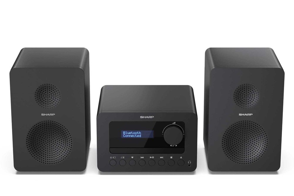 Мікросистема Sharp Micro Sound System Black (XL-B514(BK)) Новая,в упаковке.