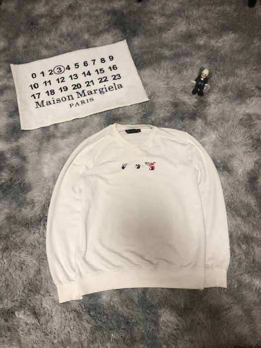 Світшот Off White / sweatshirt off white big logo dril drip