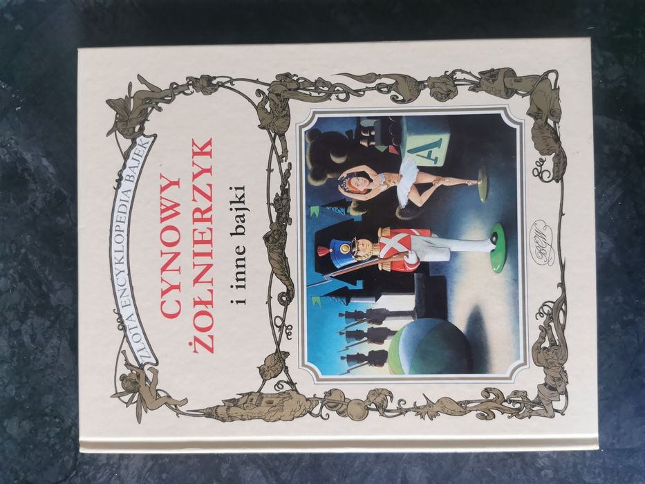 Książka złota encyklopedia bajek tony wolf bgw 1991 cynowy żołnierzyk
