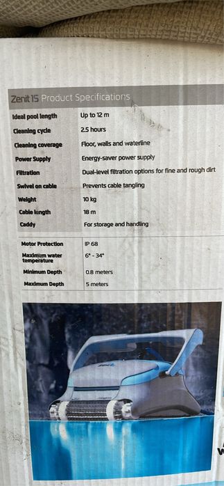 Robot limpeza piscina