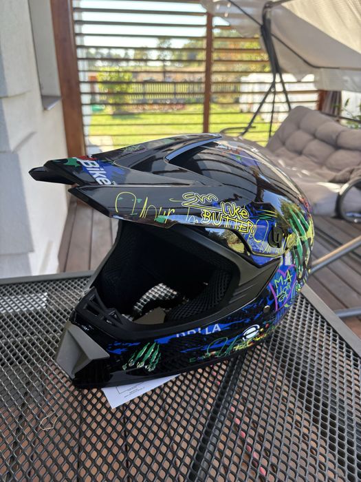 Kask crossowy motocykl