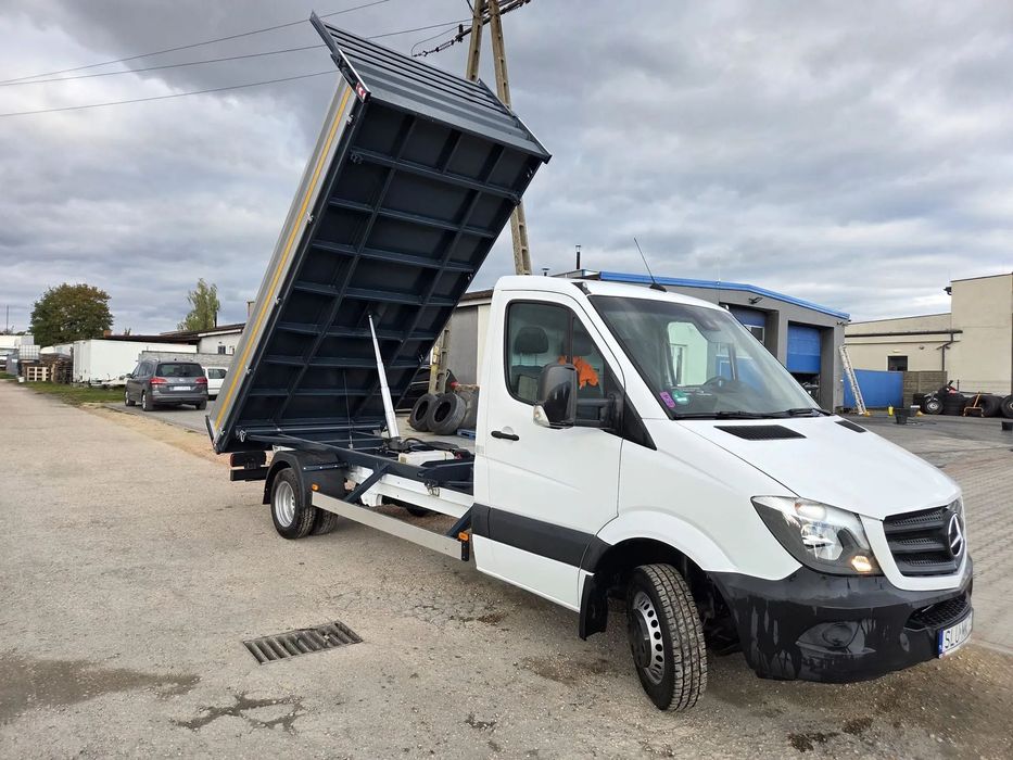 Mercedes-Benz 516  DMC 3500KG Nowy wywrot 3-stronny 4,40x2,05 !!!