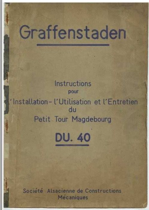 Tokarka Magdebourg DU40 DTR