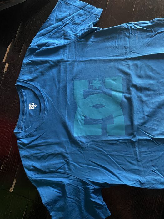 Tshirt azul da DC shoes