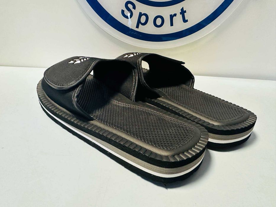 Kubota klapki męskie na rzep czarne piankowe  41 - 45