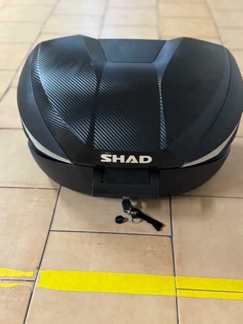 Top Case & Top Master Shad,cauda matricula,cadeado e suporte telemóvel