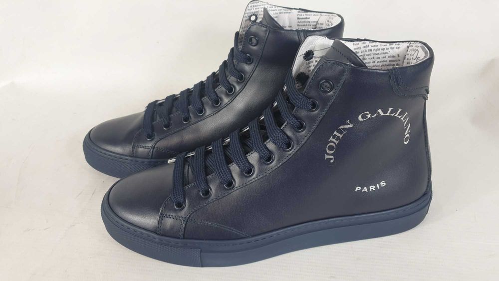Sneakersy John Galliano Paris  Czarny Roz.39