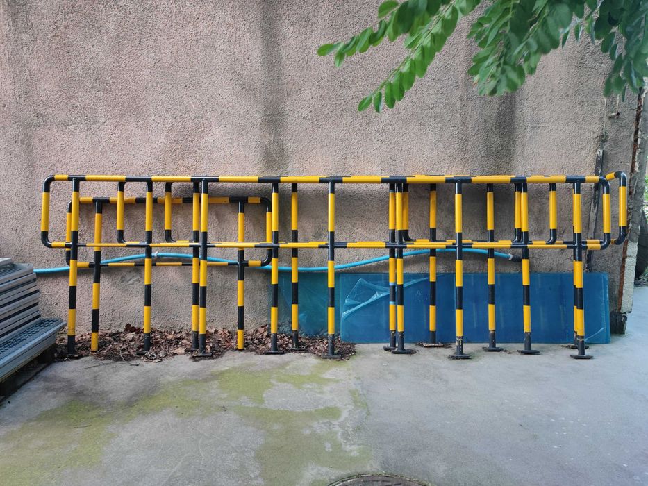 Balustrady, bariery, przęsła stalowe 14mb