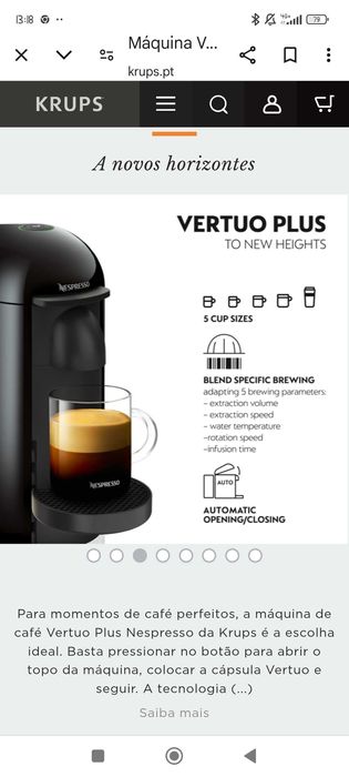 Vertuo Nespresso