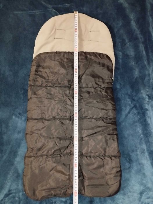 Зимовий дитячий конверт в коляску 80см