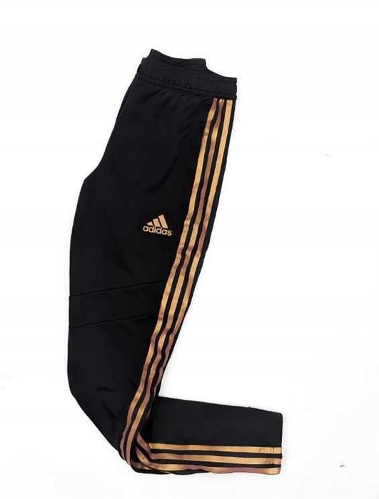 Adidas Tiro czarne spodnie dresowe dresy S logo
