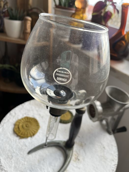 Antique Glass Balloon Coffee Maker429752940914944001