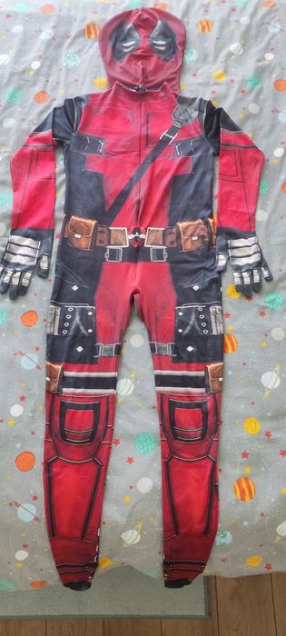 Fato carnaval Halloween Deadpool