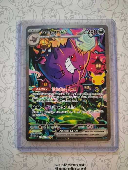 Pokemon TCG Gengar EX 30C 154/125 ENG