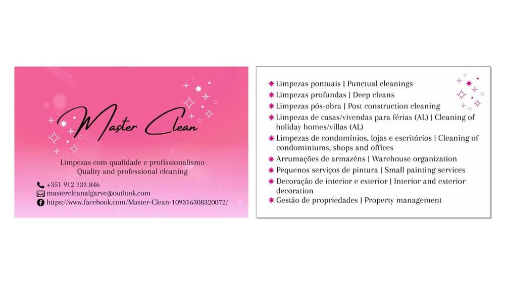 Aproveite! Promoções de inverno! A sua casa limpa a um preço acessível