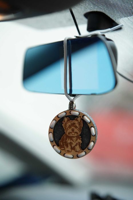 Wielorazowy Zapach Samochodowy – drewniana zawieszka