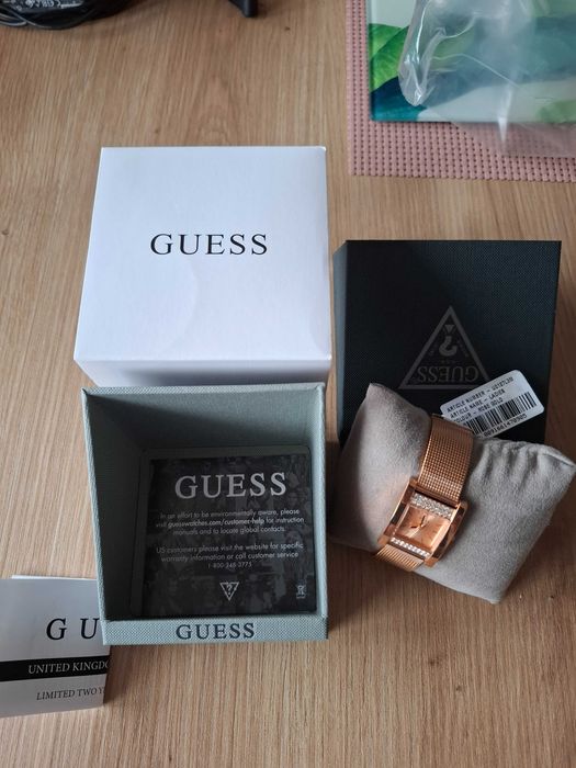 Zegarek GUESS DAMSKI różowe złoto HIT CENA!