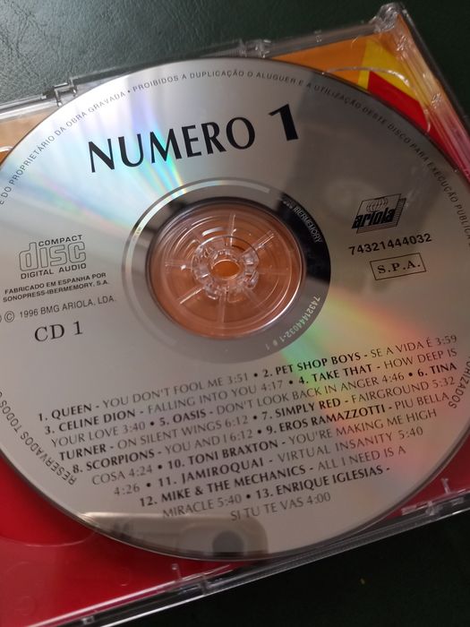 Número 1 - Cd duplo