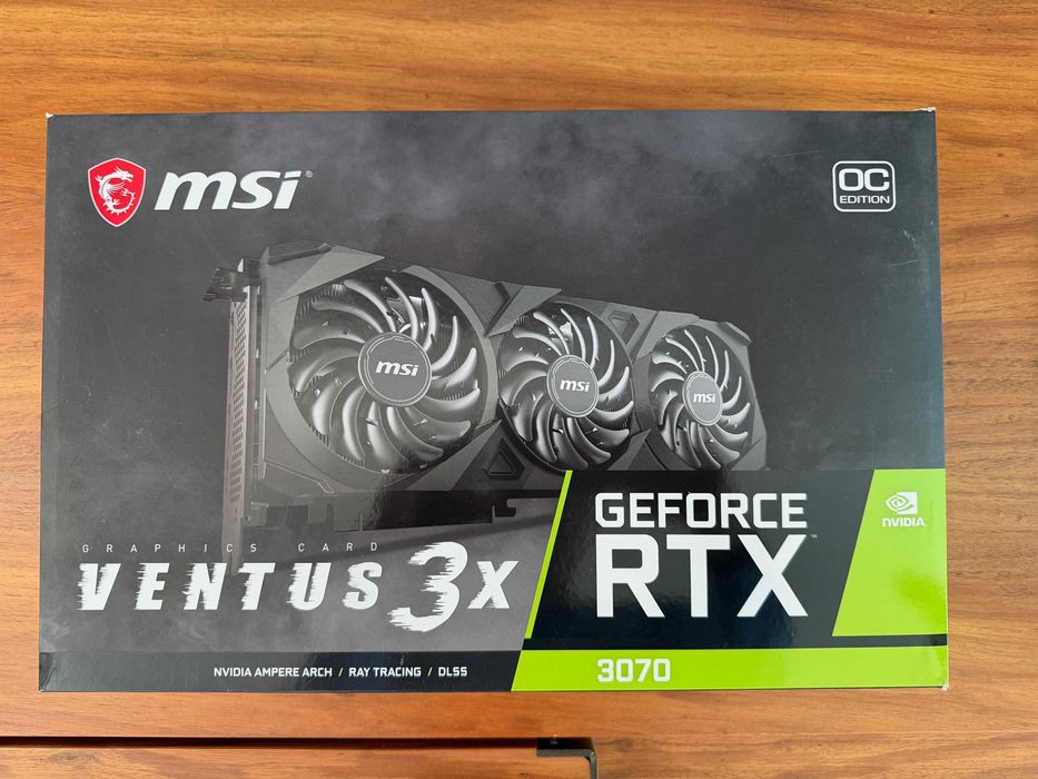 MSI GeForce RTX 3070 Ventus 3X OC (LHR) – Estado Impecável