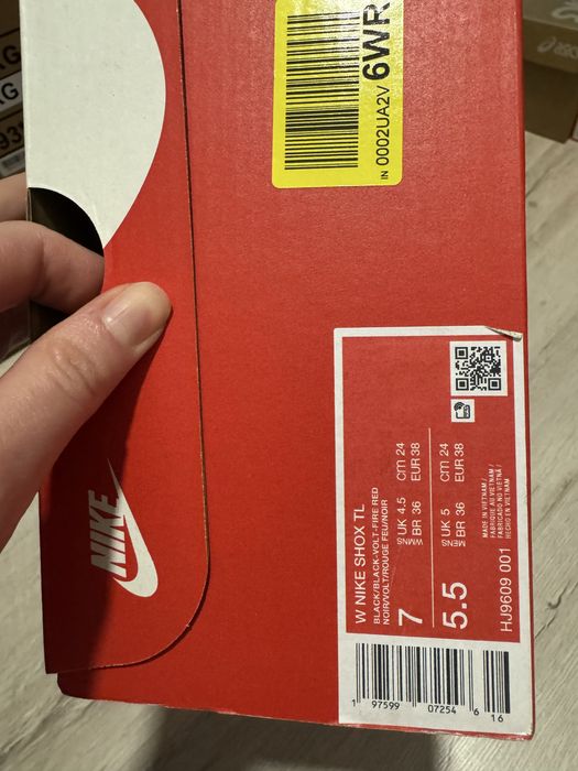 Кросівки Nike shox TL