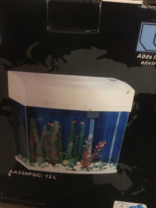 Aquário de água quente