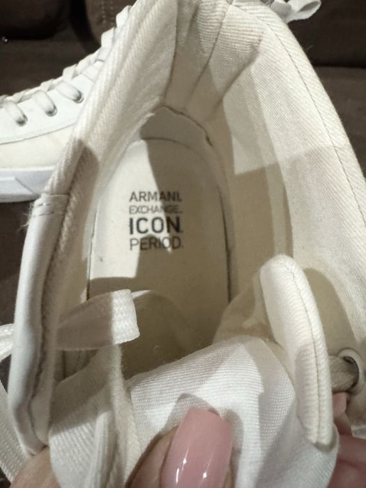 Sneaker trampki Chucks Armani Exchange 44 biale