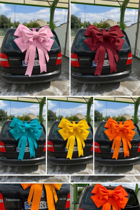 Бант на двері, бант на автомобіль, бант 100 см, новорічний бант