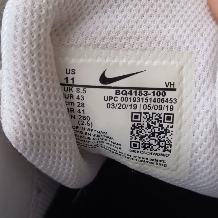 Buty Nike RYZ 365 w kolorystyce Summit White Sportowe Sneakersy Rozmiar 43
