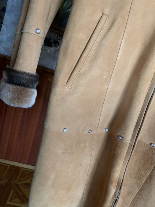 Женская натуральная дубленка