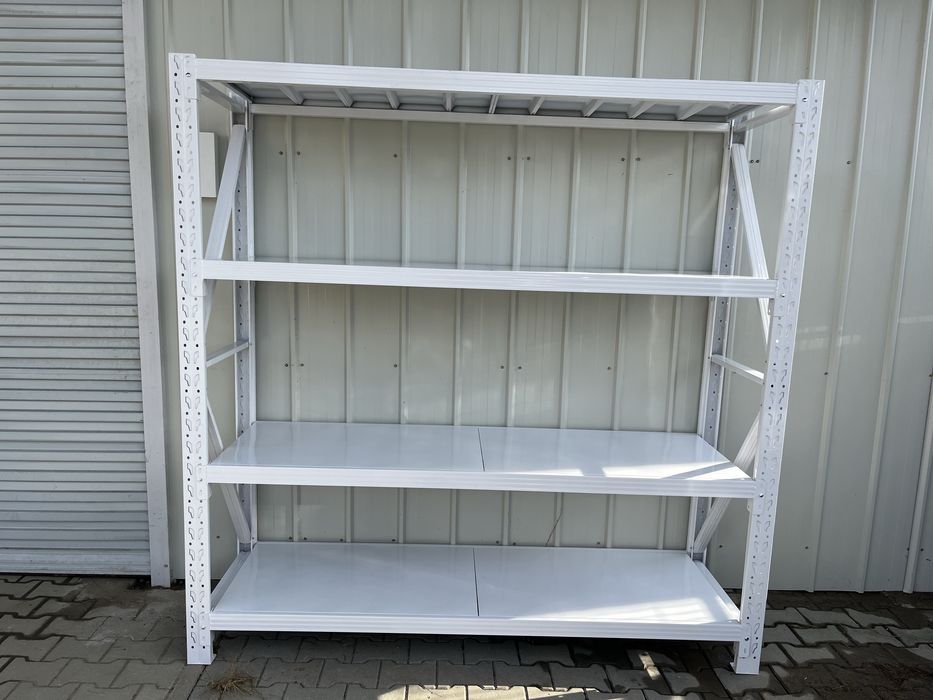 Regał magazynowy regaly magazynowe mocne stalowe do garażu sklepu