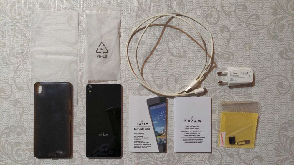 Smartfon KAZAM Tornado 348 (uszkodzony przycisk)