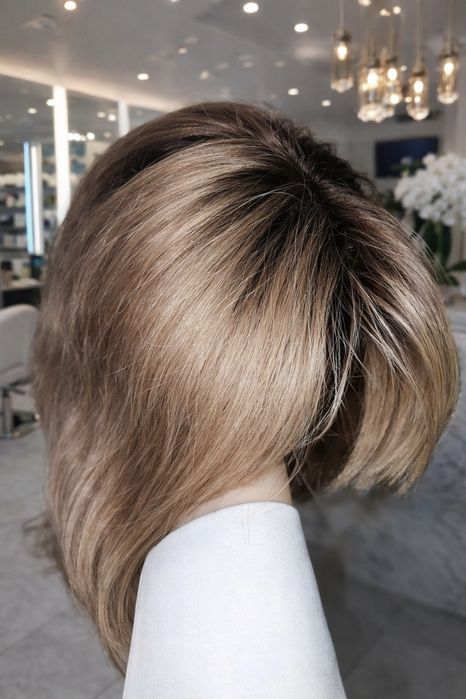 Парик блонд преміум  Перука натуральна  Наращивание Волос Фотосессия