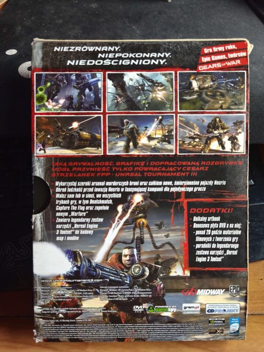 Unreal Tournament legendarna gra komputerowa, edycja kolekcjonerska