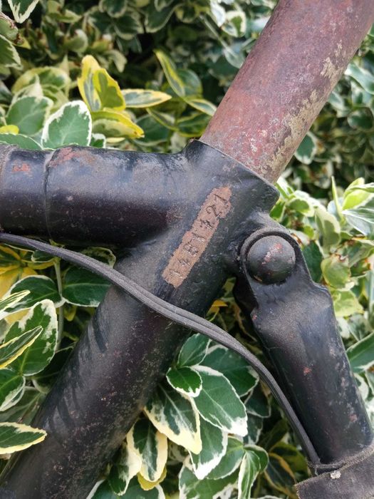 Stary powojenny rower PRL zabytek antyk