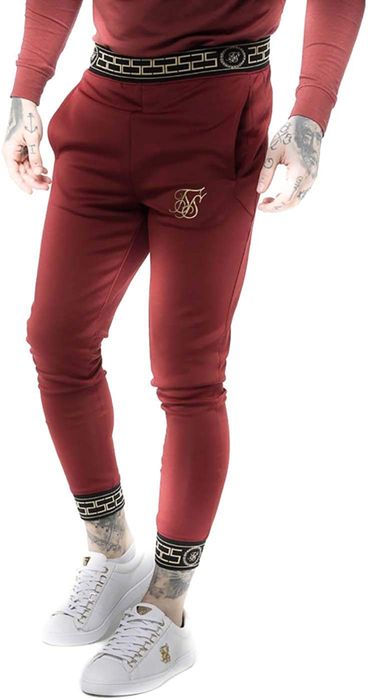 Męskie Spodnie Dresowe SIK SILK roz L Stan igła