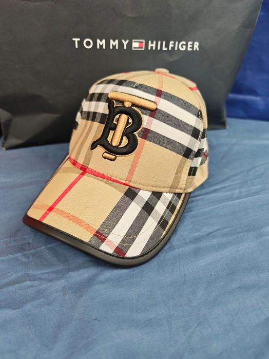 Czapka z daszkiem unisex Burberry kolory damska męska regulowana premium