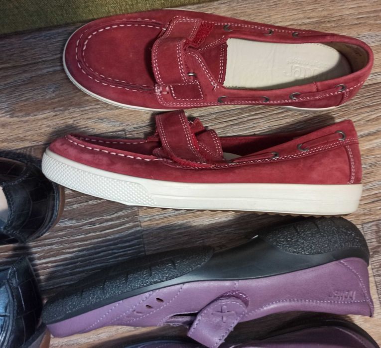 Балетки туфли мокасины Clarks 38 размера, стелька 24,5см Оригинал